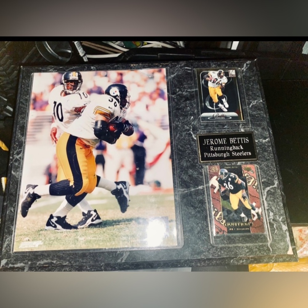 Steelers plaque